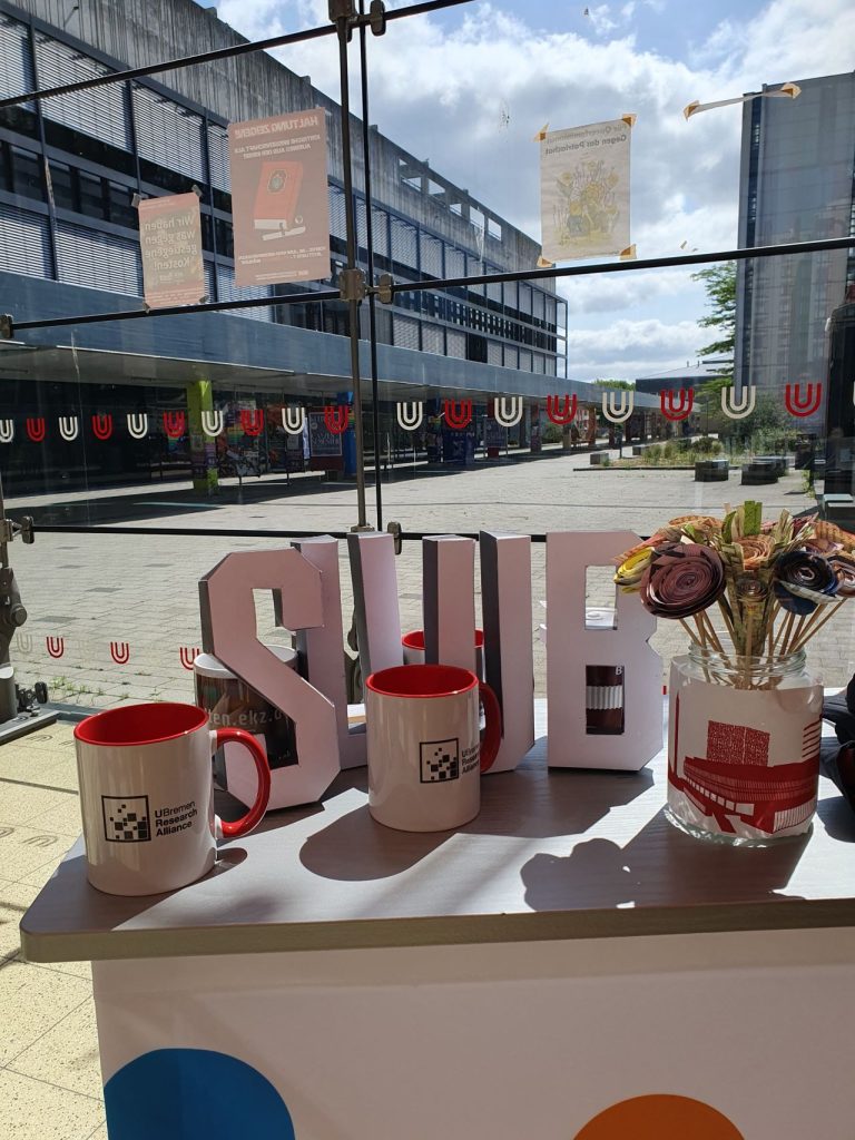 Bild vom Stand der Staats- und Universitätsbibliothek Bremen